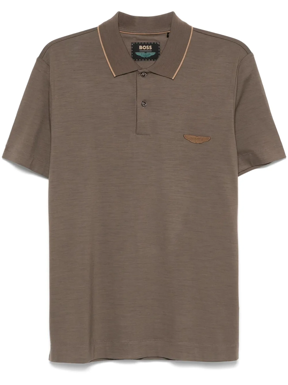 BOSS x Aston Martin polo Rory - Marron