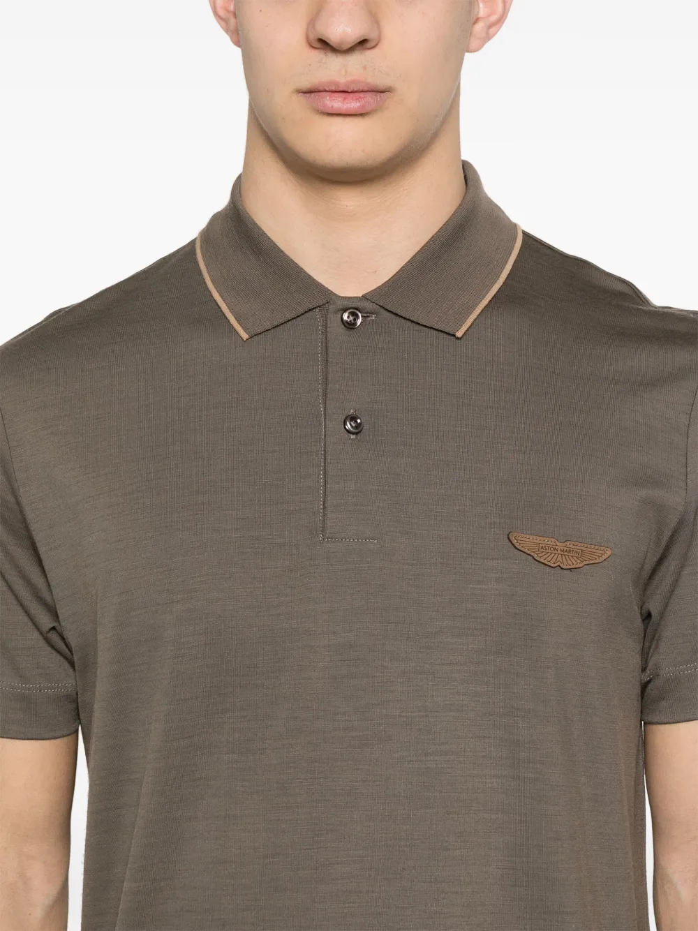 BOSS x Aston Martin Rory poloshirt Bruin