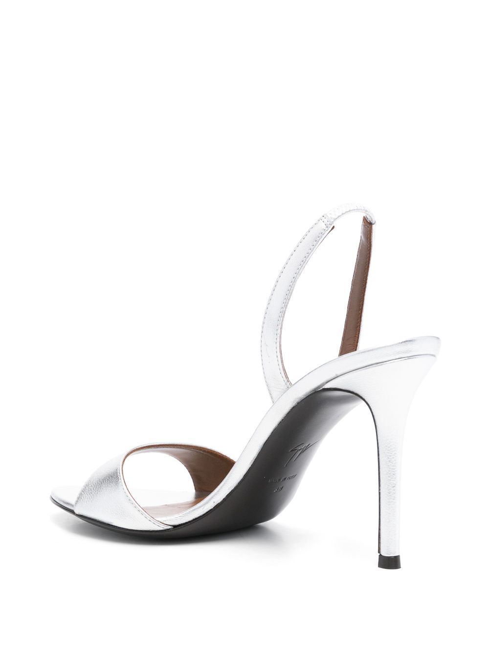 Giuseppe Zanotti 100mm Llilibeth sandals Silver