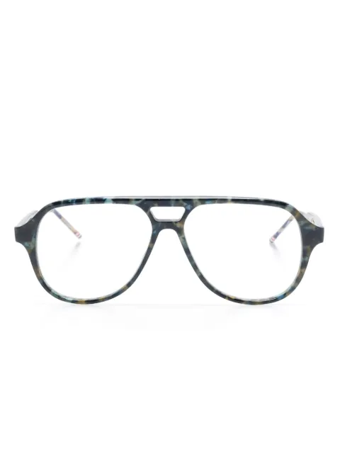 Thom Browne Eyewear pilot-frame glasses