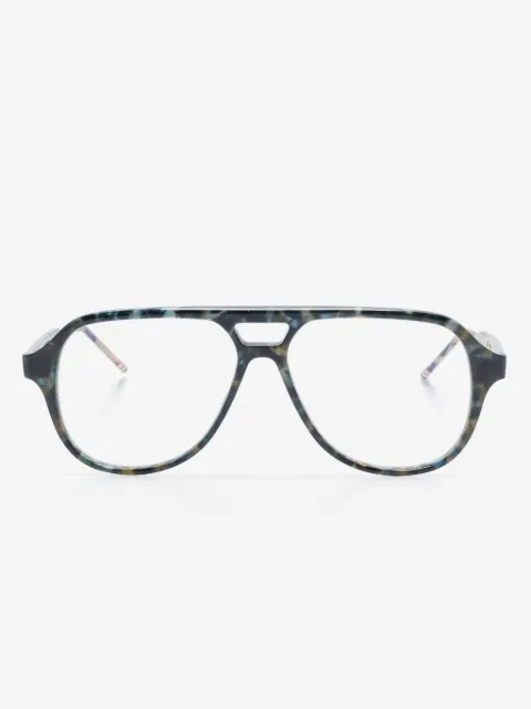 Thom Browne Eyewear pilot-frame glasses