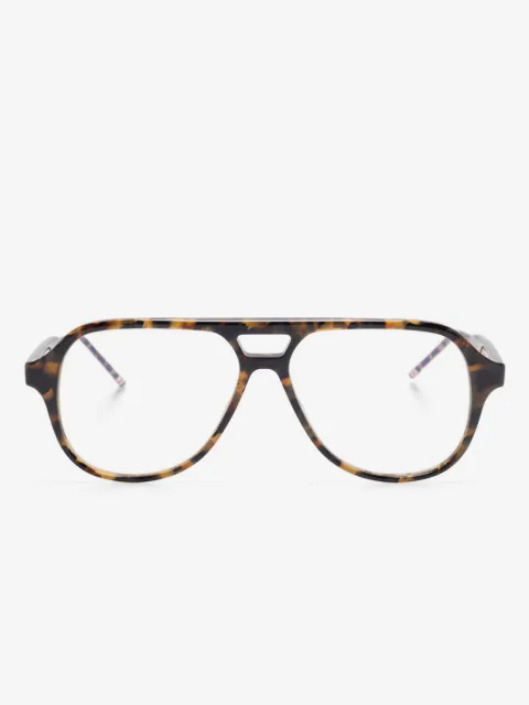 Thom Browne Eyewear lentes con armazón estilo piloto