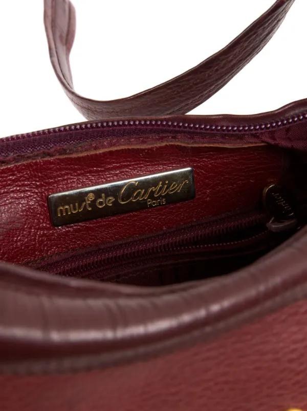 Cartier 1990 Must Shoulder Bag | Red | FARFETCH