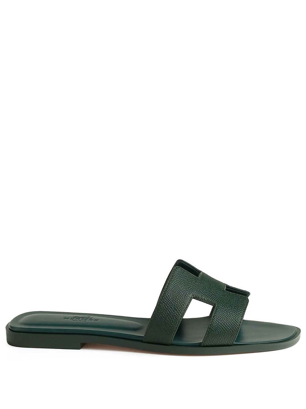 Hermès Pre-Owned Oran slides - Green