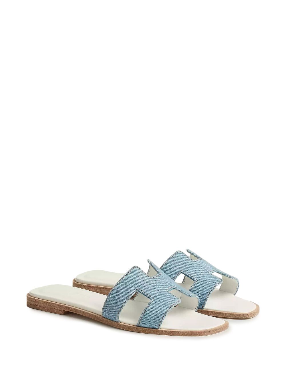 Hermès Pre-Owned Oran sandals - Blauw