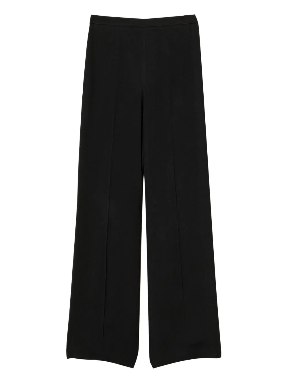 TWINSET Flared broek Zwart