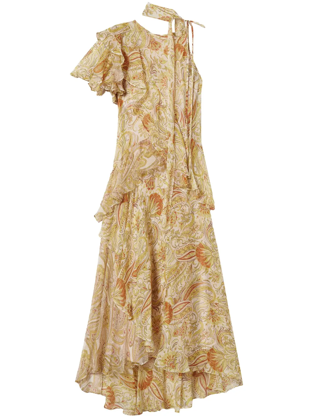 TWINSET Asymmetrische jurk Beige