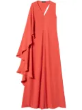 TWINSET cape design dress - Red