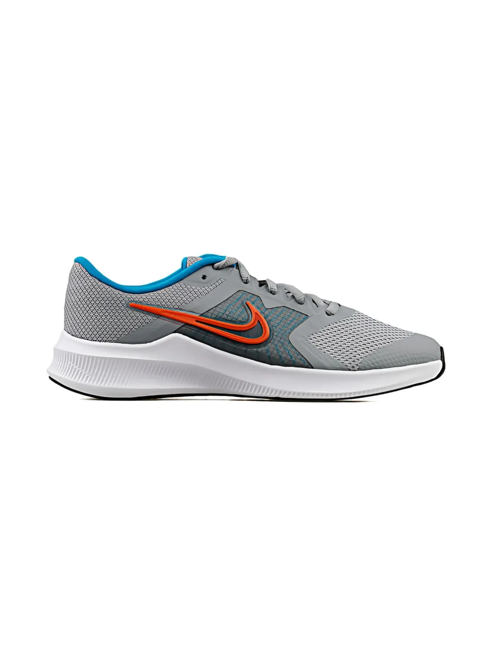 Nike Kids Downshifter 11 "Grey Orange" sneakers