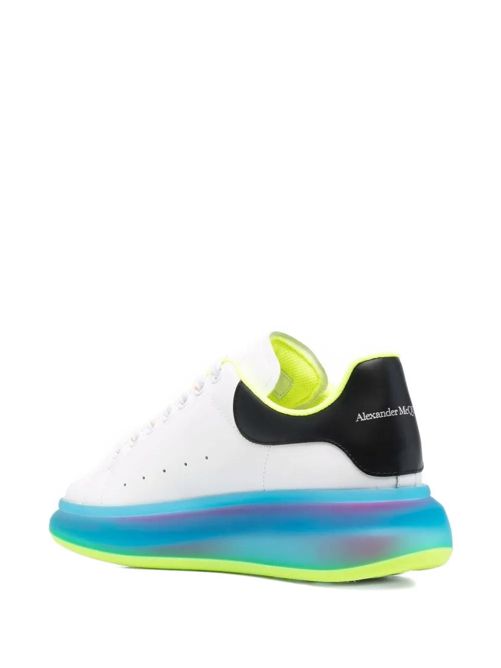 Alexander McQueen Oversized low-top sneakers Wit