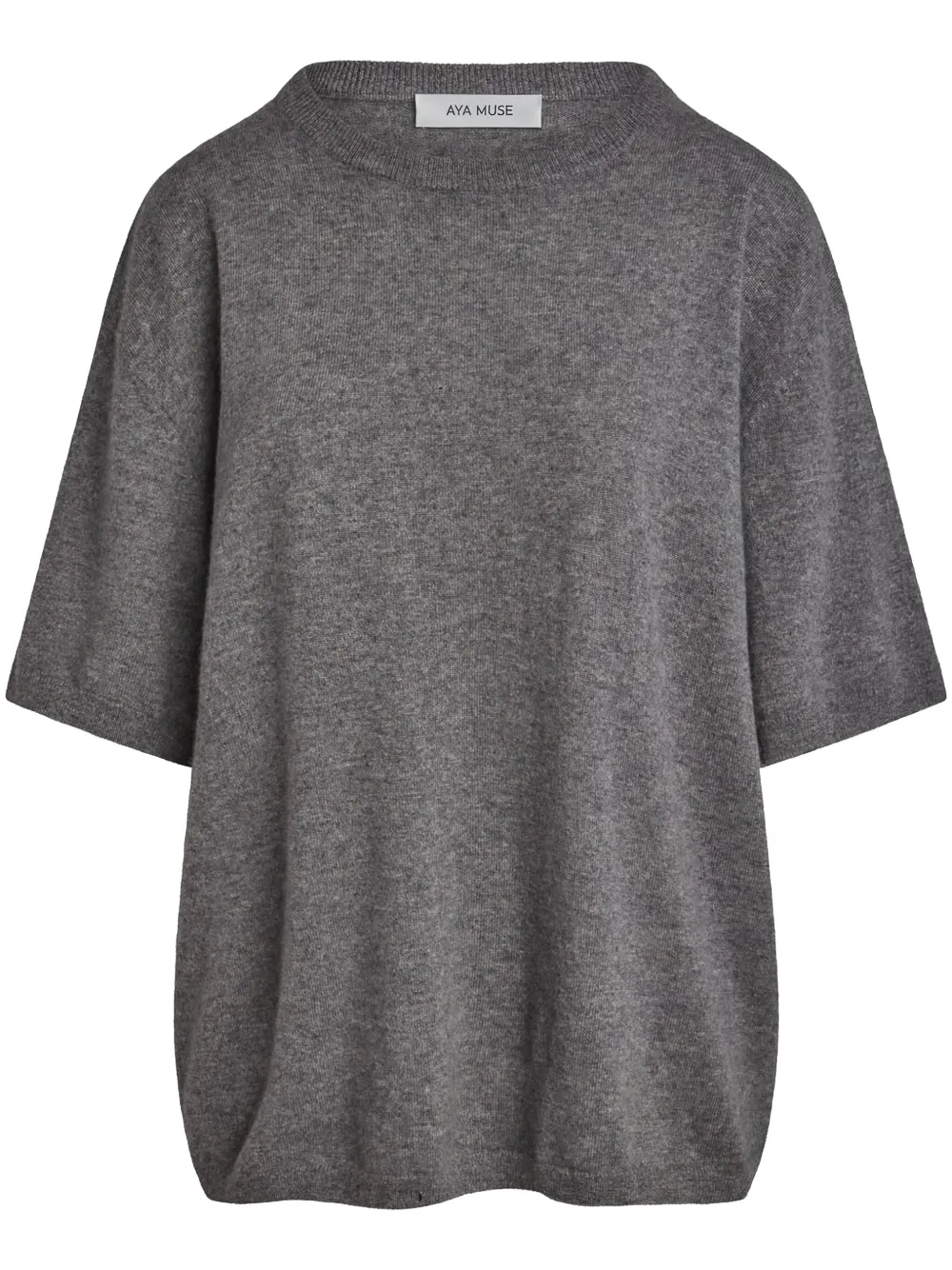 Aya Muse playera de cachemira | gris | Image 1