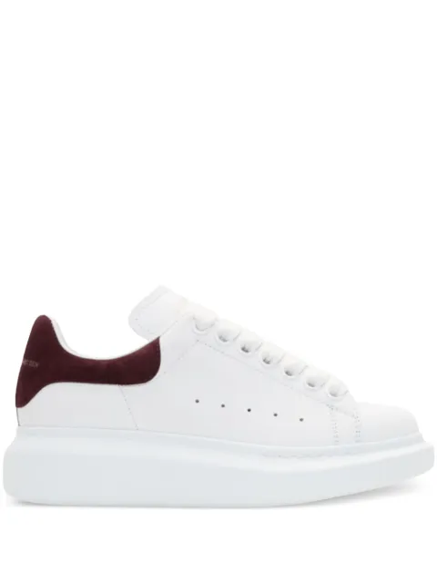 Alexander McQueen Oversized "White/Burgundy" sneakers