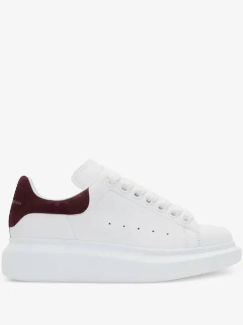 Alexander McQueen Oversized "White/Burgundy" sneakers