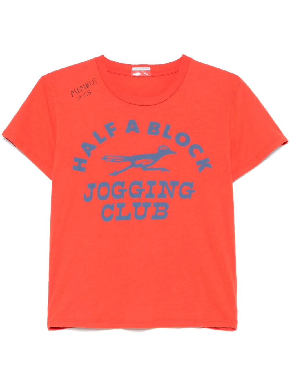 MOTHER T-shirt met print Oranje