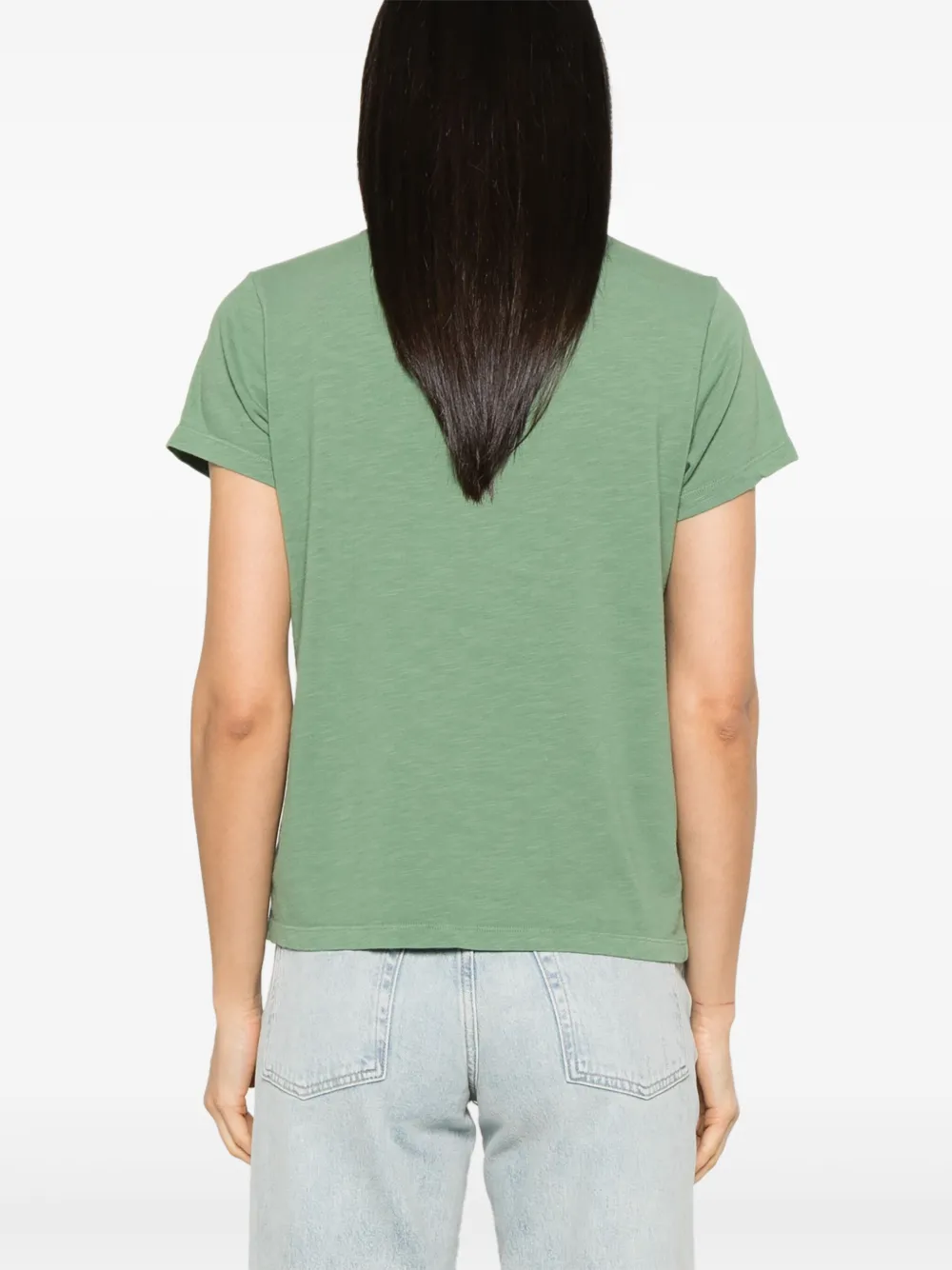 MOTHER T-shirt met print Groen