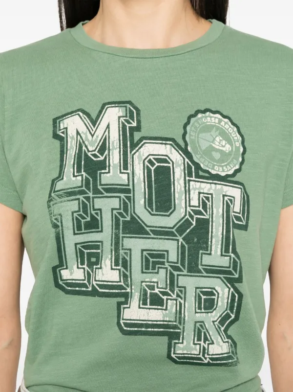 MOTHER The Sinful T-shirt | Green | FARFETCH