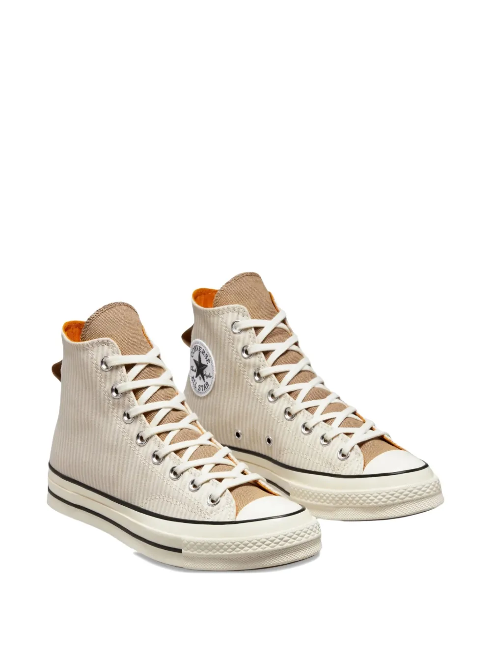 Converse Chuck Taylor All Star 70 Hi "Hickory Stripe Desert Sand" sneakers Neutrals