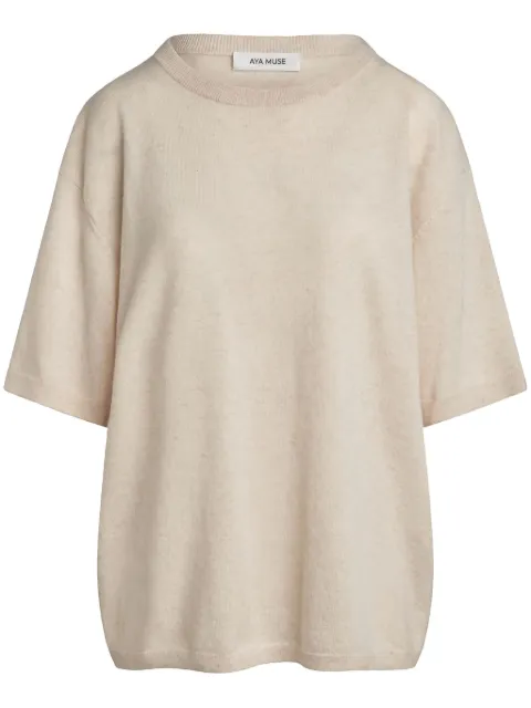 Aya Muse playera de cachemira