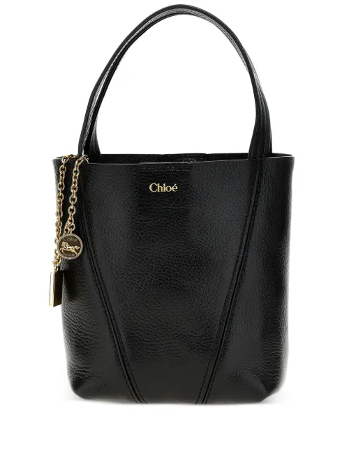Chloé sac cabas Spin - Noir - Chloé - Modalova