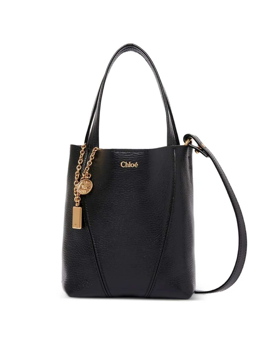 Chloé sac cabas Spin - Noir