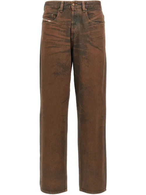 Diesel jean D-Macro-S3 - Marron - Diesel - Modalova
