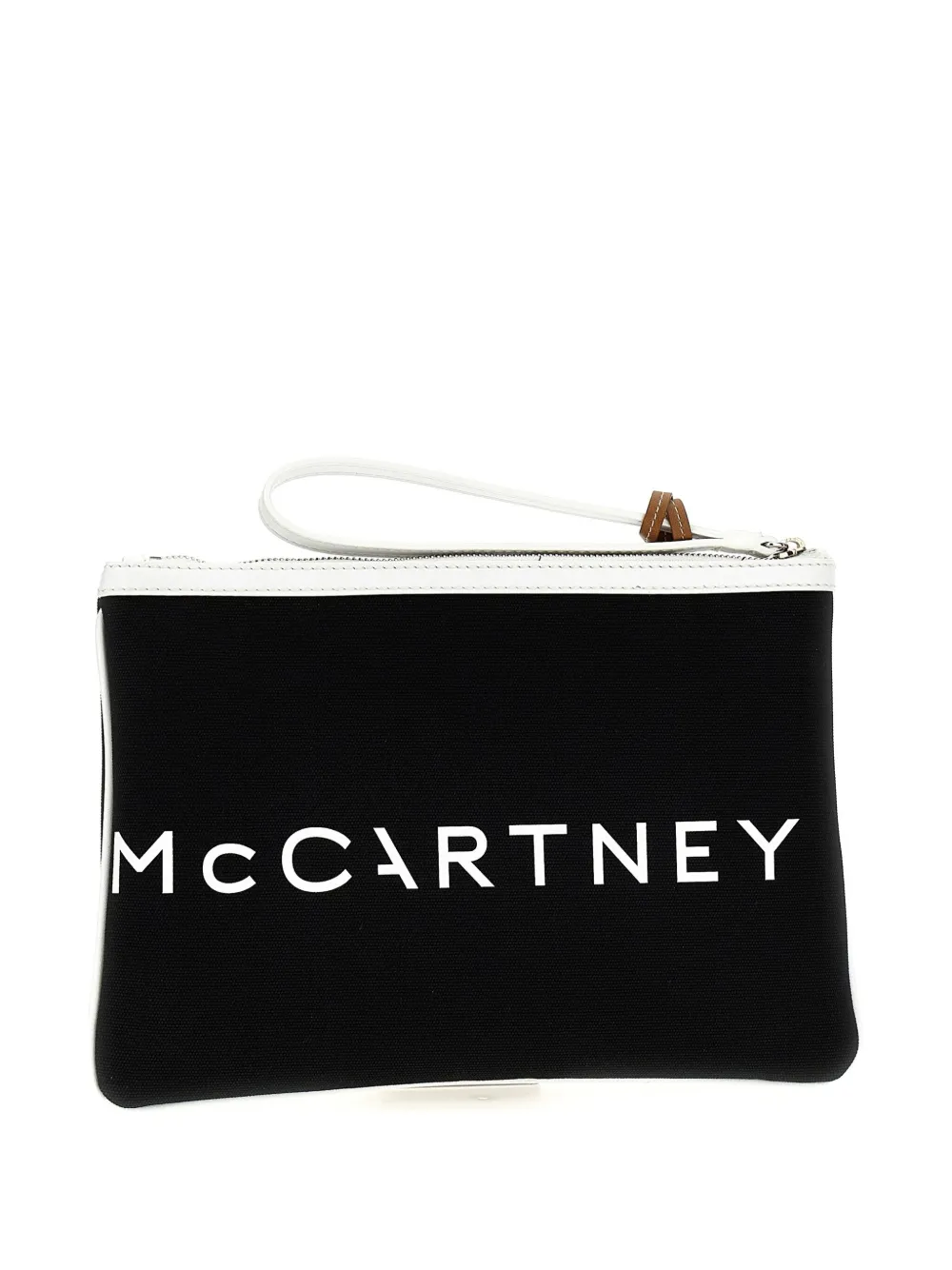Stella Mccartney Black Smc Bananatex Clutch In Black
