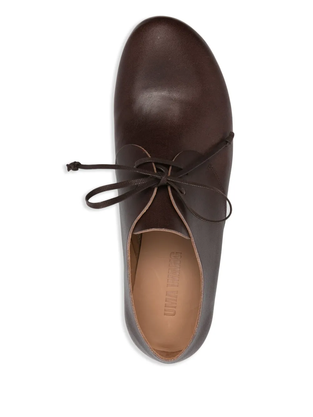 Uma Wang leather oxfords Brown