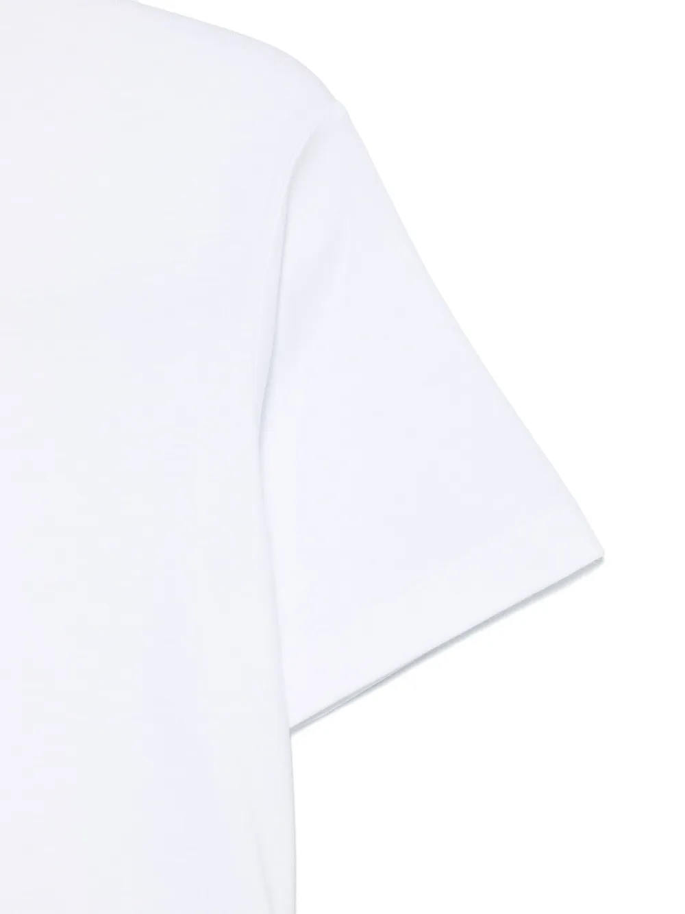 Emporio Armani Kids T-shirt met logopatch Wit
