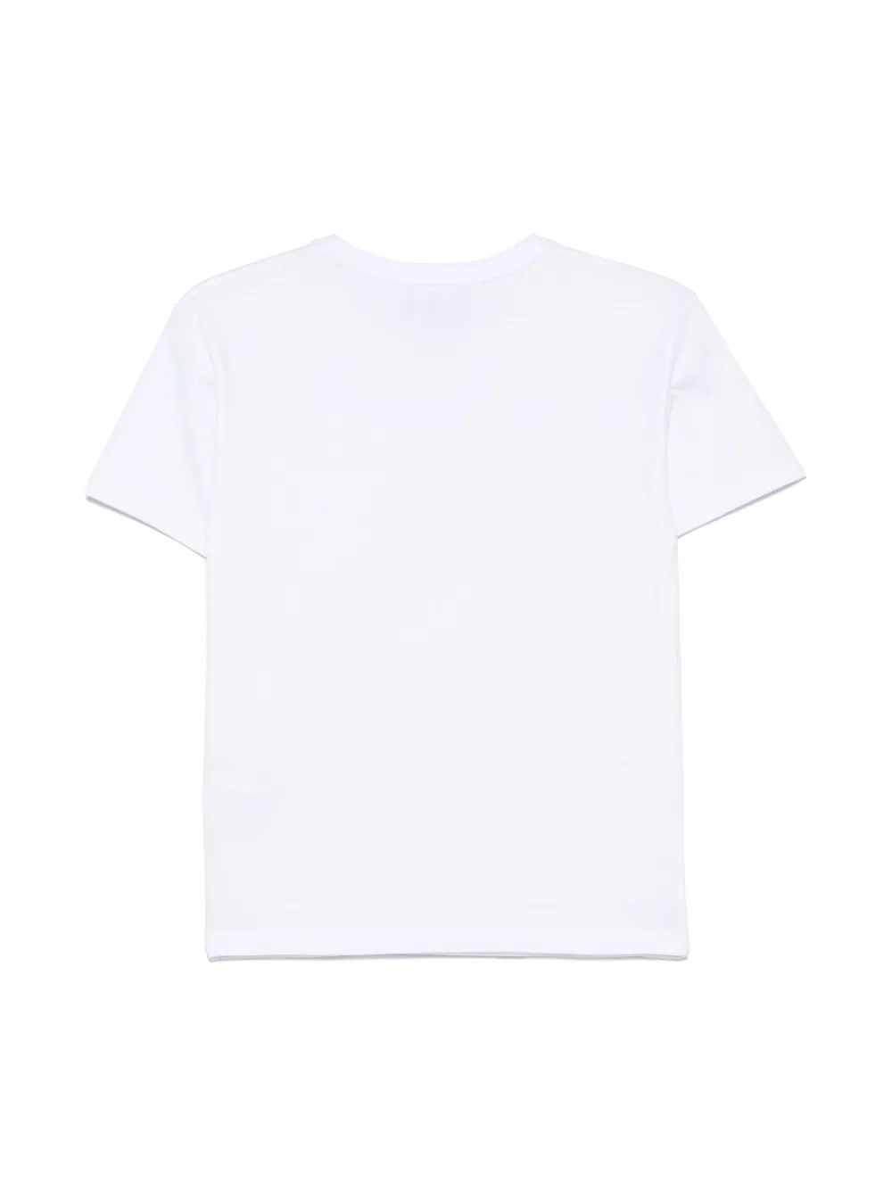 Emporio Armani Kids T-shirt met logopatch - Wit