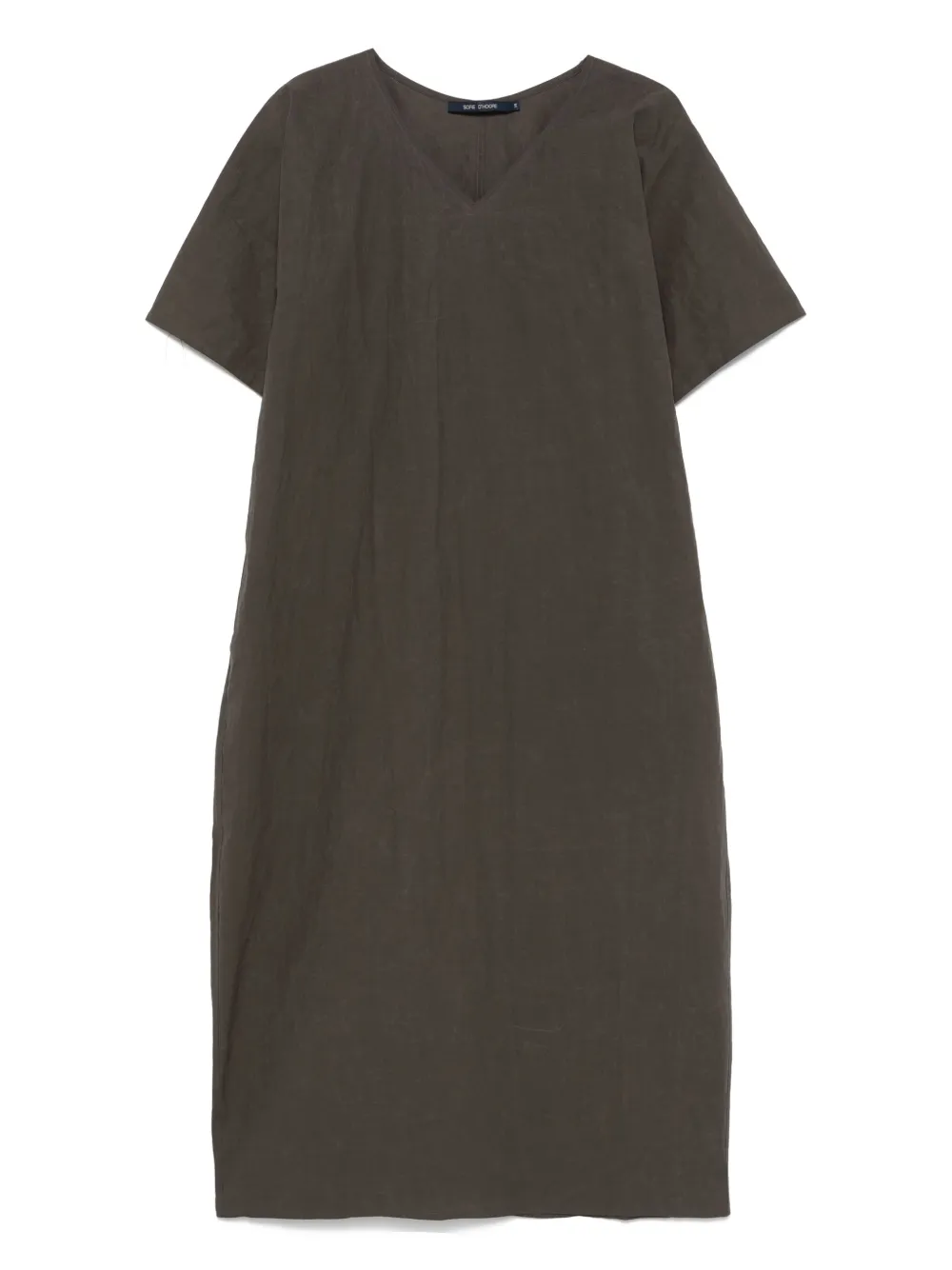 Sofie D'hoore Disa Coze dress - グレー Sofie D'hoore Disa Coze dress - グレー