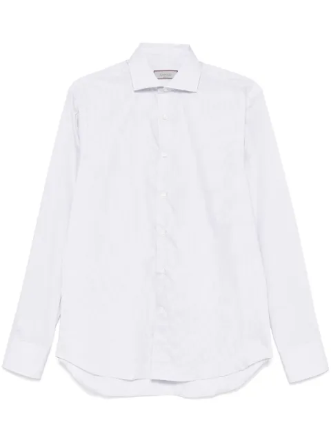 Canali camisa con rayas estampadas