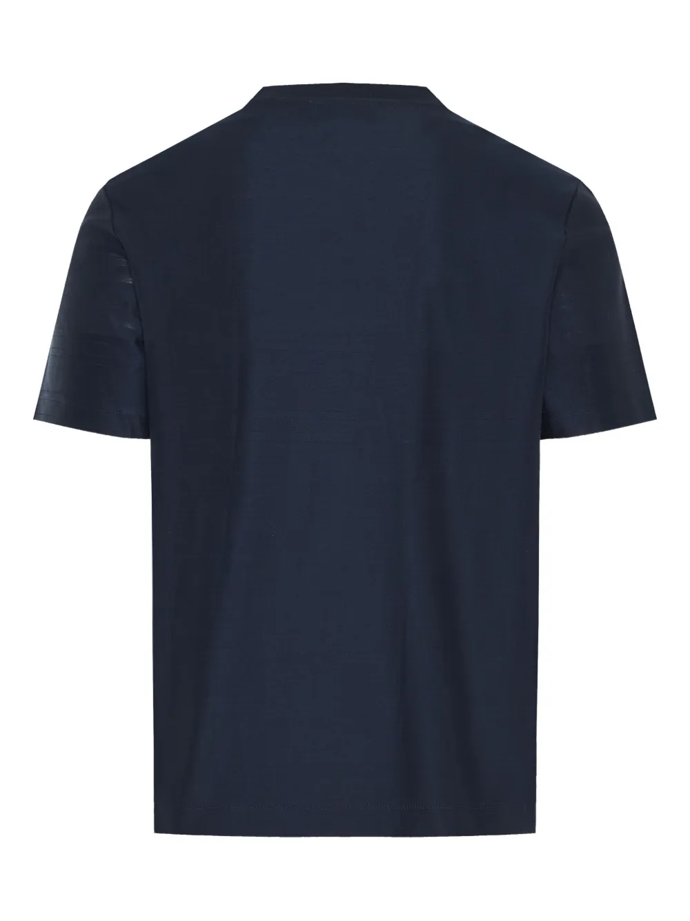 Canali cotton T-shirt - Blauw