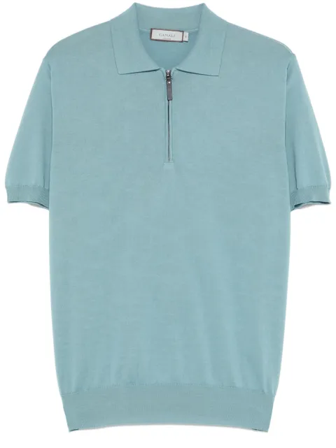 Canali cotton polo shirt