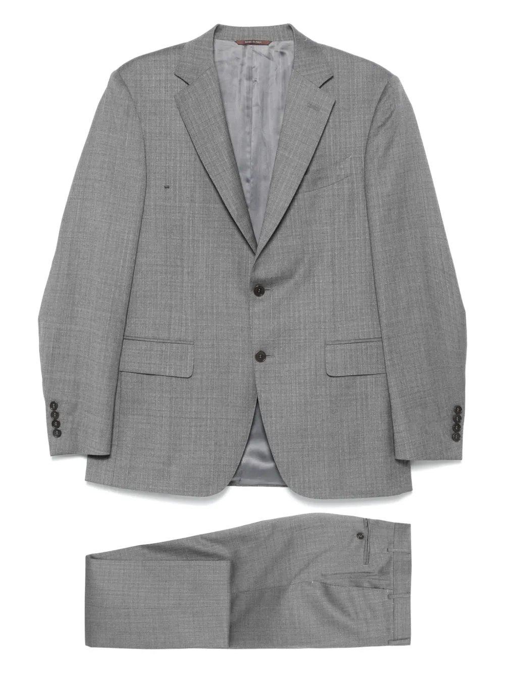 Canali Einreihiger Anzug - Grau