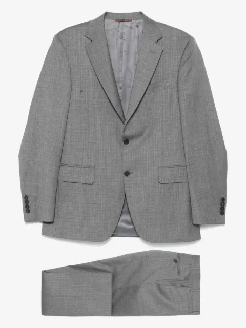 Canali costume en laine à simple boutonnage
