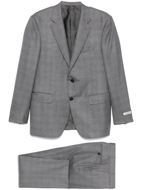 Canali traje con cuadros estampados
