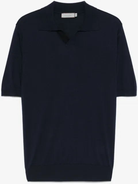 Canali polo-collar T-shirt