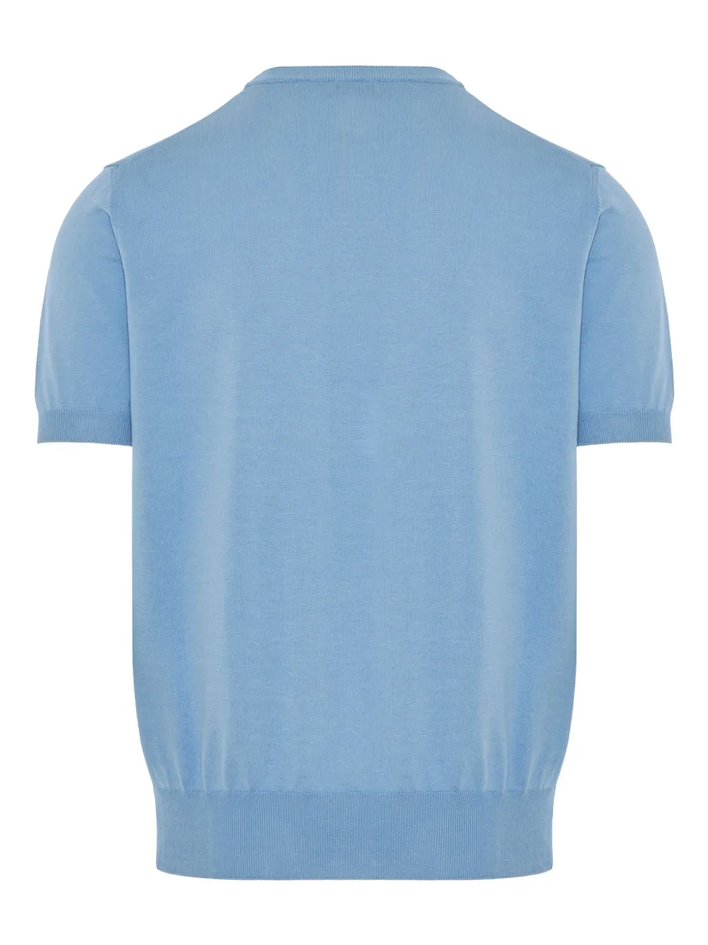 Canali cotton t-shirt - Blauw