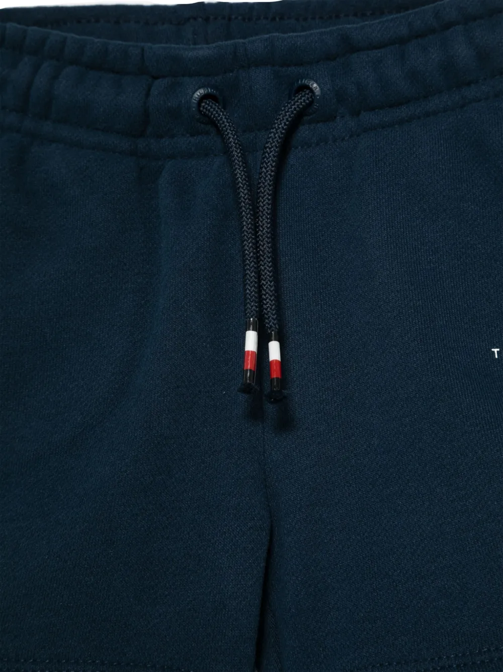 Shop Tommy Hilfiger Junior Logo-print Shorts In 蓝色