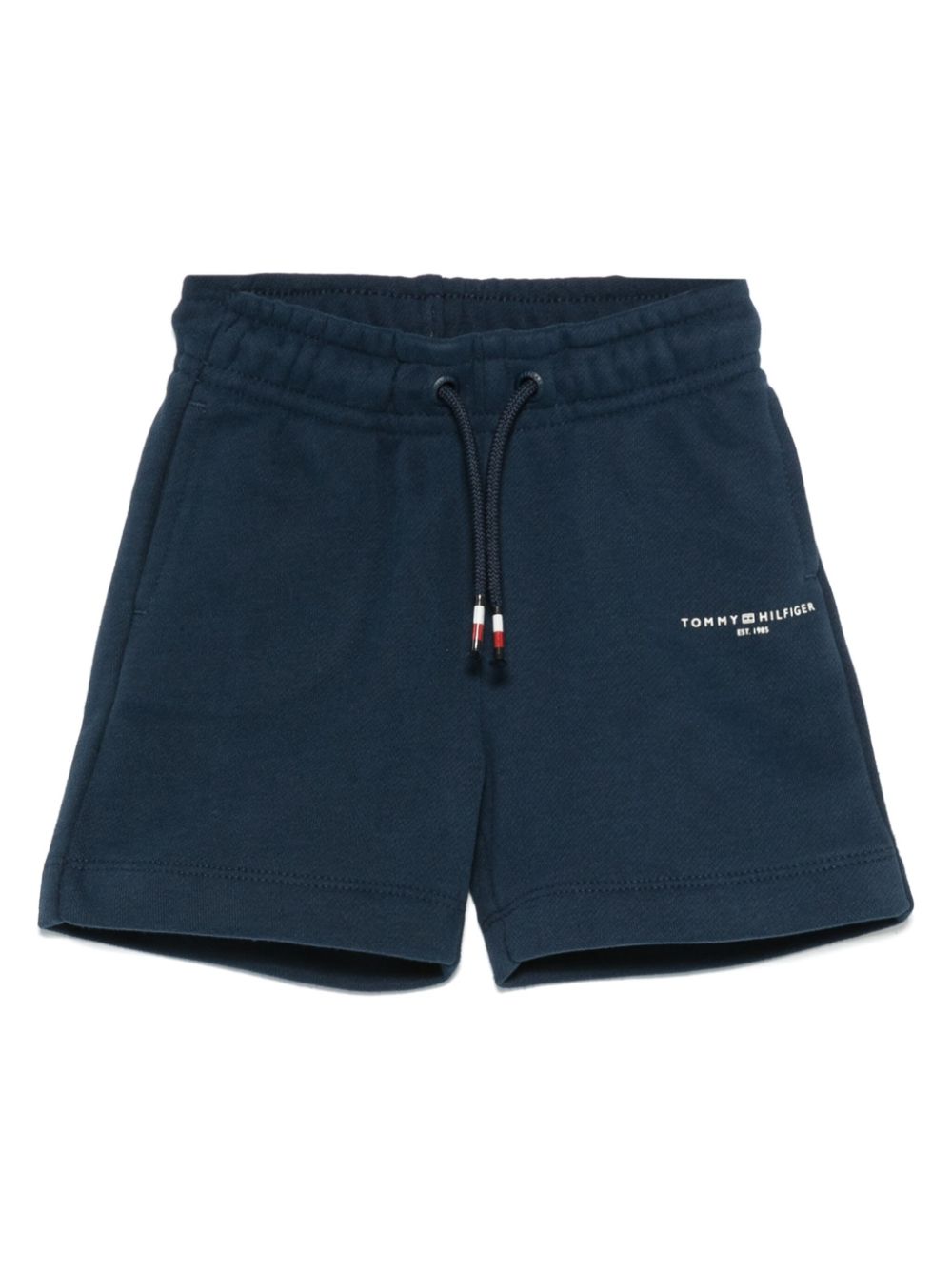 Tommy Hilfiger Junior Shorts met logoprint Blauw