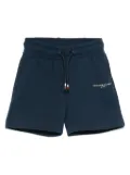 Tommy Hilfiger Junior logo-print shorts - Blue