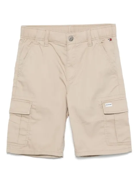 Tommy Hilfiger Junior shorts cargo con parche del logo