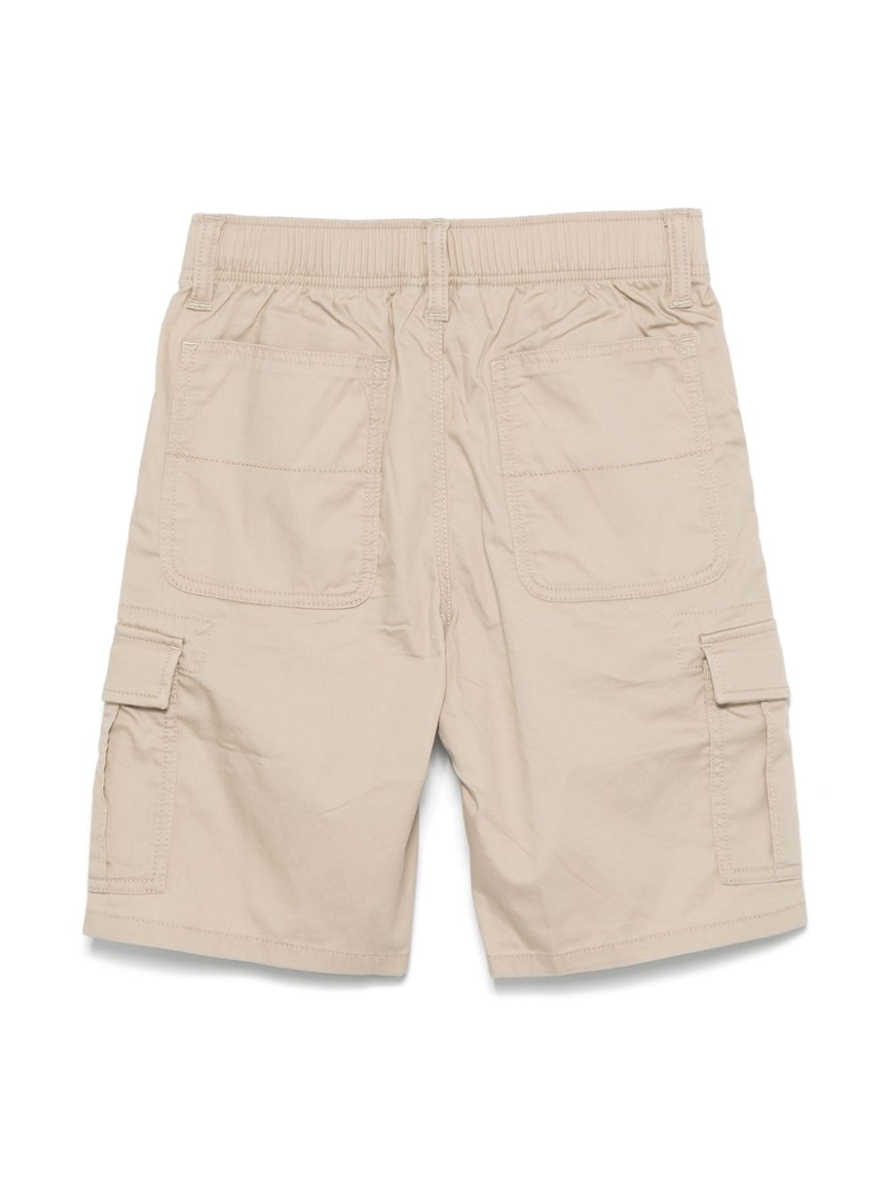 Tommy Hilfiger Junior Shorts met logopatch - Beige