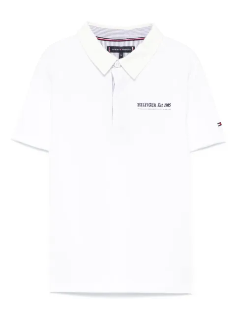 Tommy Hilfiger Junior playera tipo polo con logo bordado