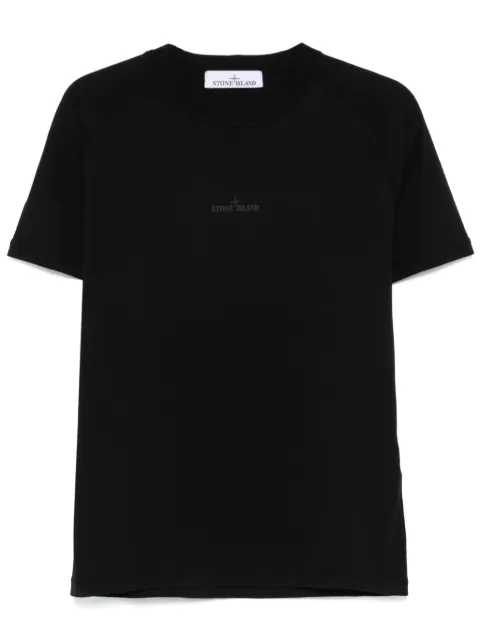 Stone Island playera con logo estampado