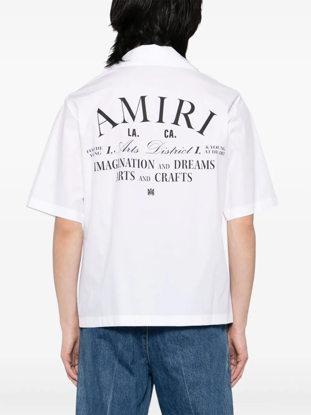 AMIRI Overhemd met print Wit