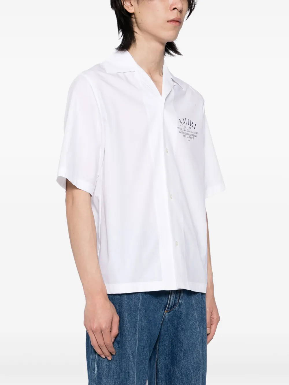 AMIRI Overhemd met print Wit