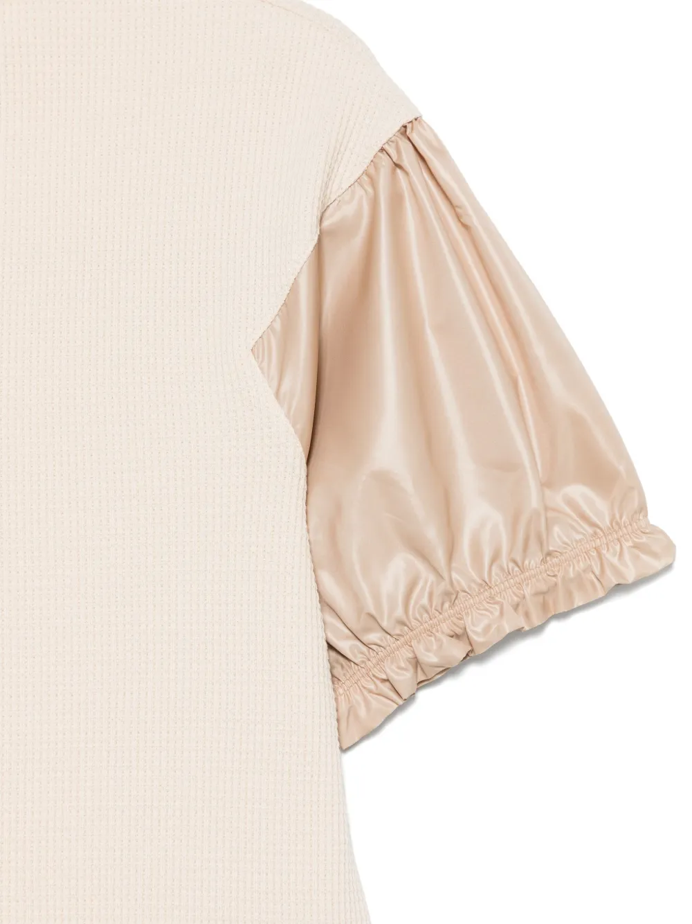 Shop Emporio Armani Logo-appliqué T-shirt In Neutrals