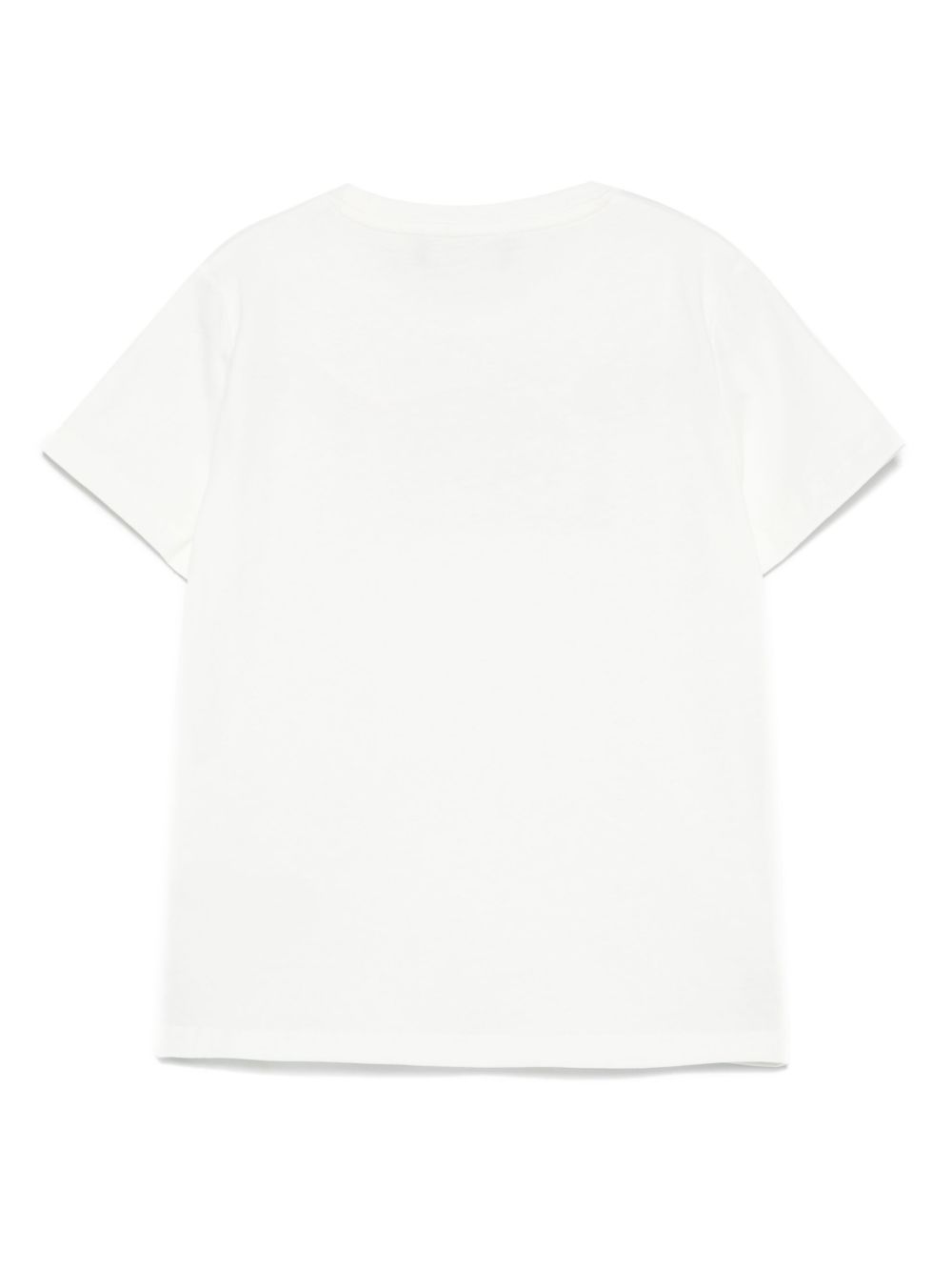 Versace Kids '90 damier-print T-shirt - Wit