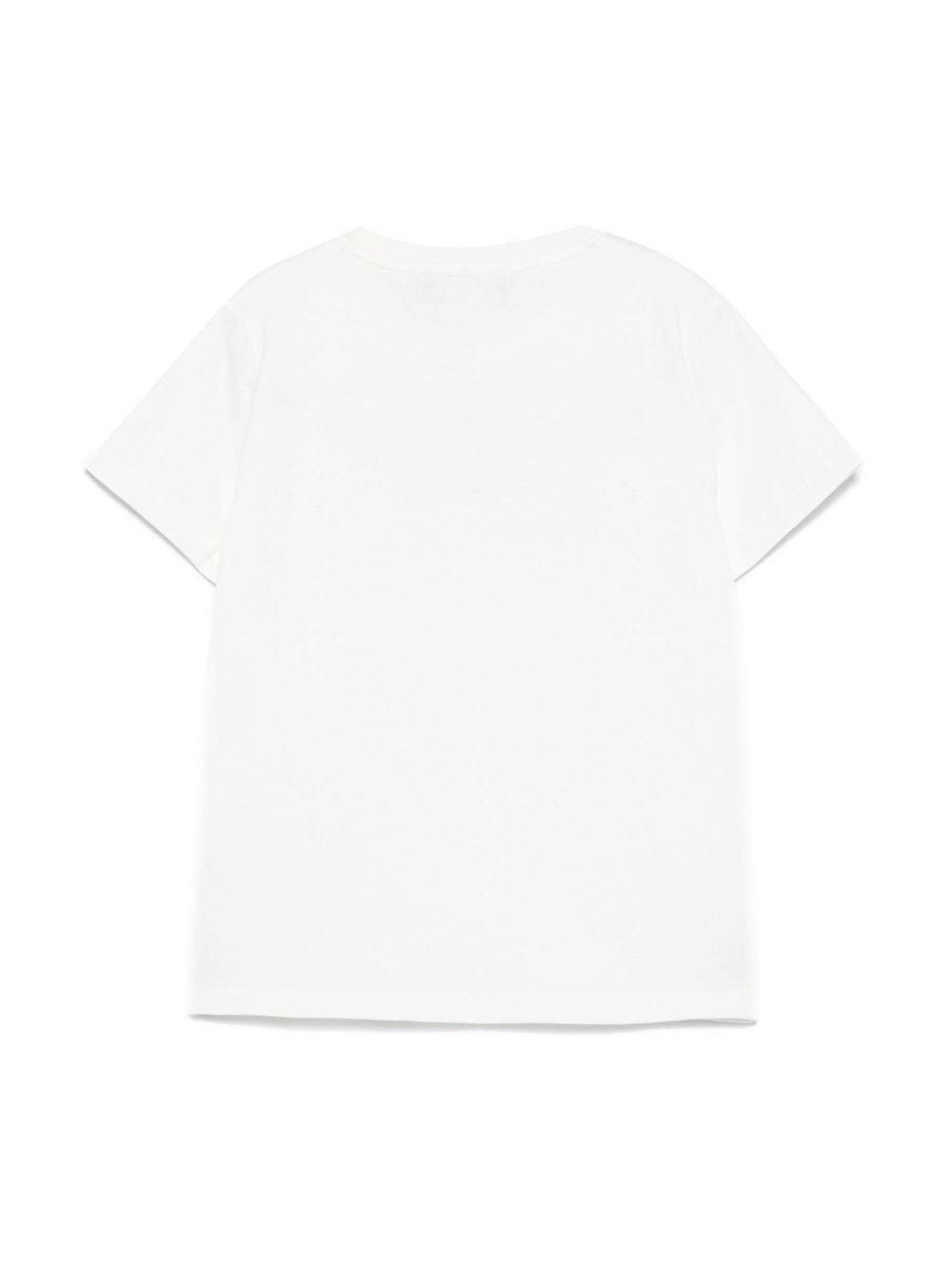 Versace Kids '90 damier-print T-shirt - White